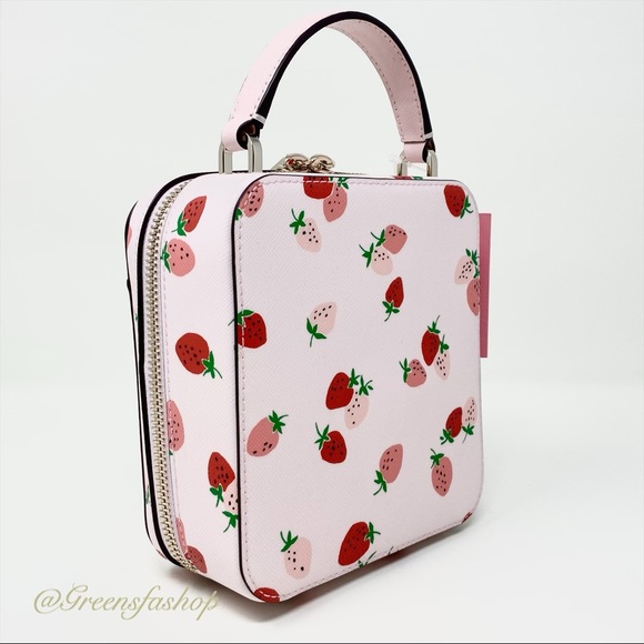 kate spade daisy wild strawberries vanity crossbody